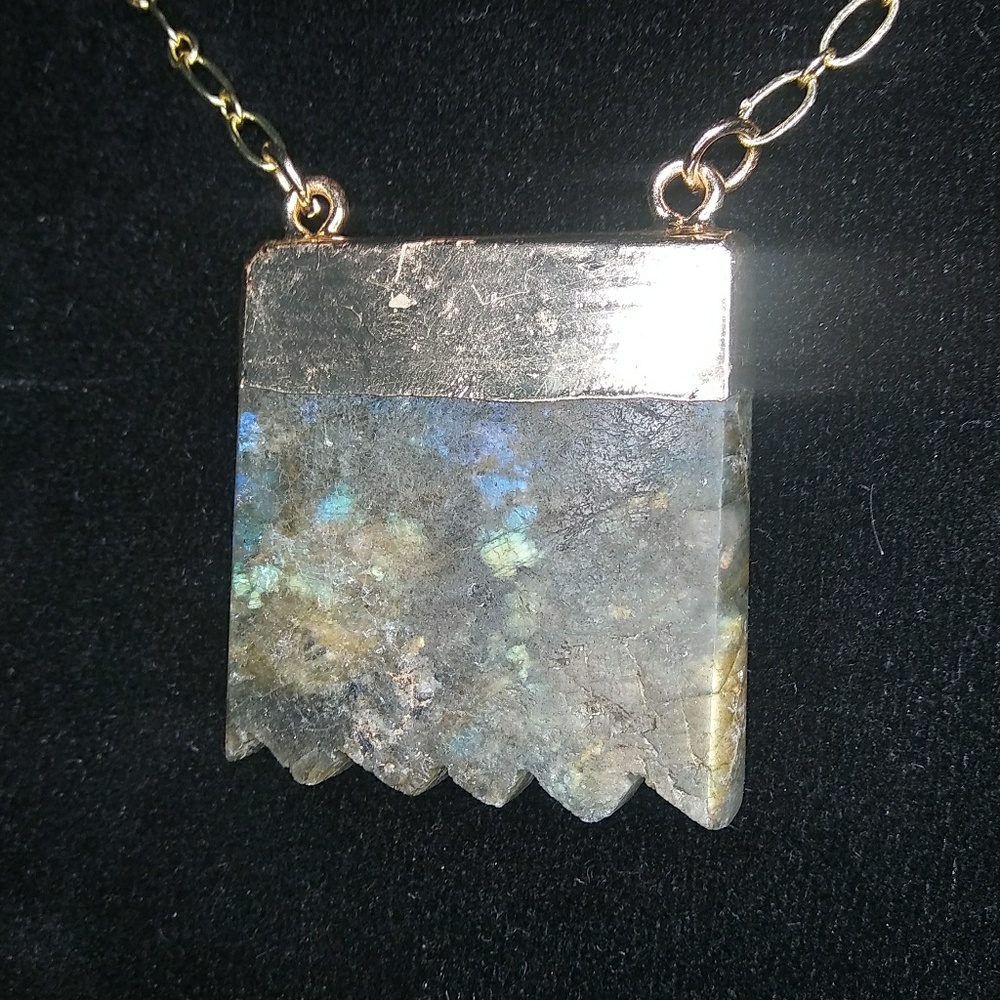 🆕 Stunning Labradorite Necklace